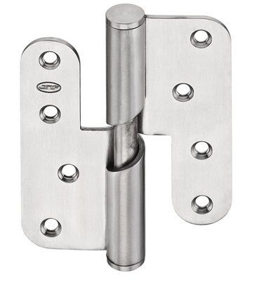 Self close hinge, stainless steel, LEFT