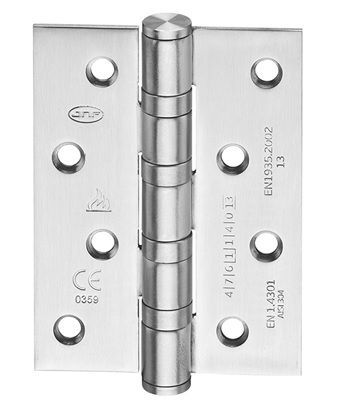 Eņģe universāla, 75x100 mm, nerūs. tērauds