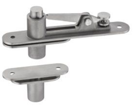 Ass eņģe pendeļdurvīm, 200 kg, nerūs.tērauds