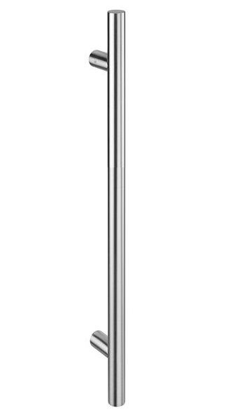 Lielrokturu pāris ar stiprinājumiem, Ø25x300mm, nerūs.tērauds