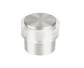 Doorstop Ø20mm, st.steel/transparent