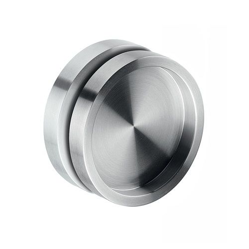 Bīdāmo durvju rokturis stikla durvīm, nerūs.tērauds