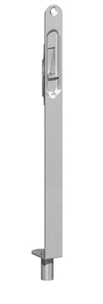 Flush bolt 19x250 mm, stainless steel