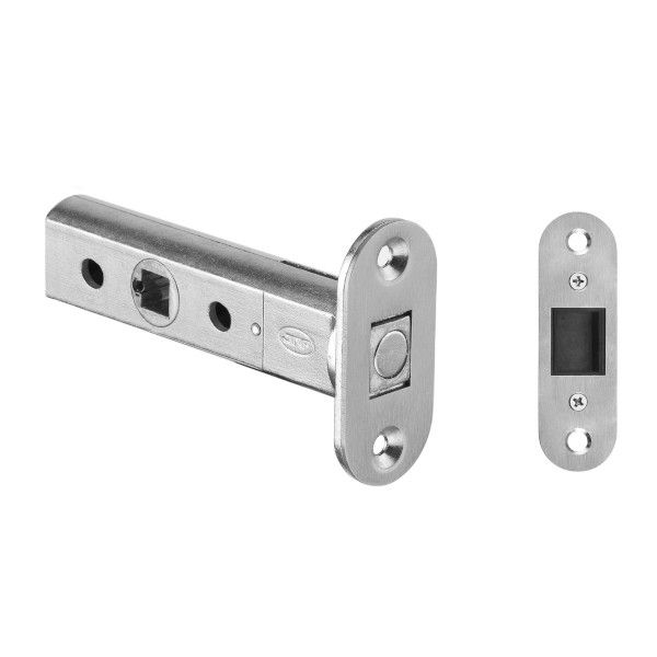 Magnetic latch IN.20.153, satin stainless steel