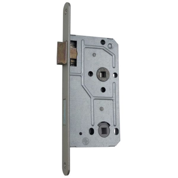 Slēdzene114-1/2-WC 55/78, priekšplāksne 20mm, noapaļota, lakota titāntonī, KREISĀ