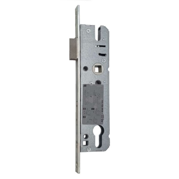 49N-PZ mortise lock 45-92-8mm, face plate 16x245mm, brightly galvanized