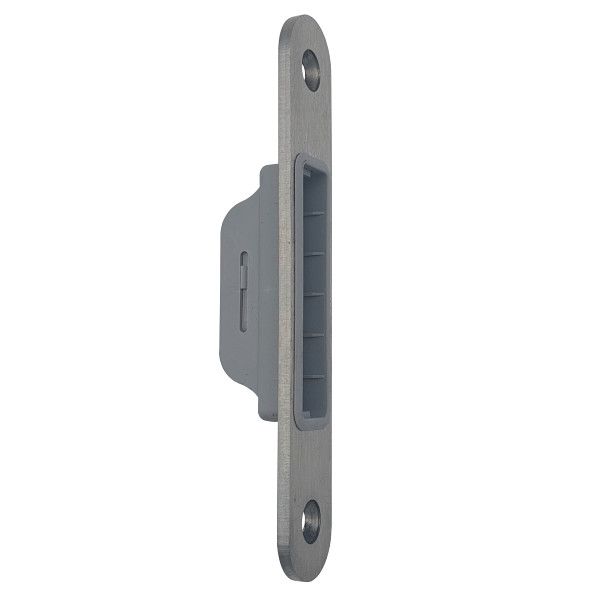 116-120-20 magnetic strike plate for BAC mortise lock, stainless steel