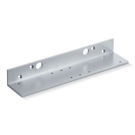 Lintel casing bracket for door closer TS-4000, silver tone