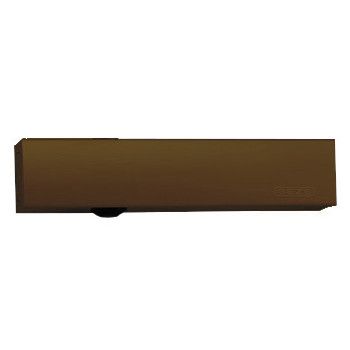Door closer body TS-5000 L without guide rail, dark brown