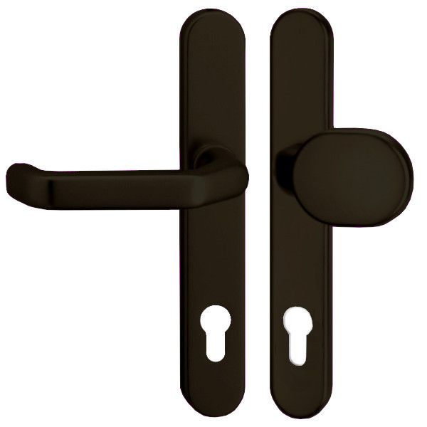 KRONOS 1200 drošības grt.ar pogu, 8/92mm, alum. tumši brūns F5