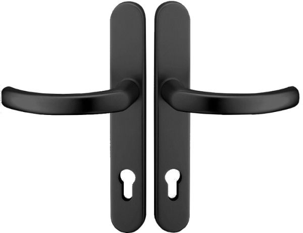 KRONOS 2000 drošības grt.ar abpus.rokturiem, 8/92mm, alum. melns F14