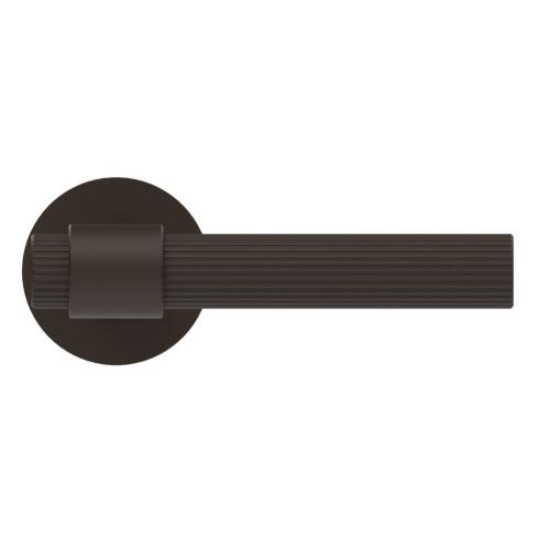 LINEA COLORS handle set with round roses RC05M BAC, aluminium mud brown