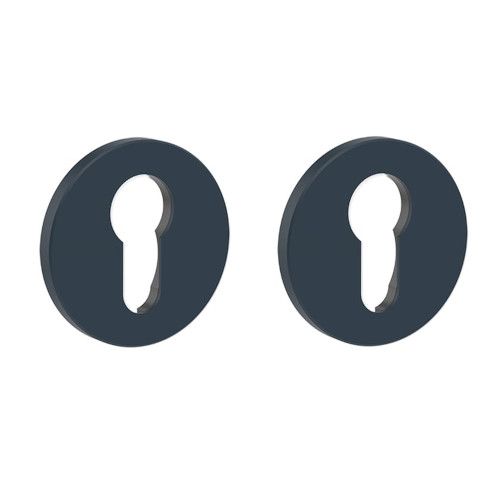 LINEA COLORS pair of roses PZ, aluminium boreal blue