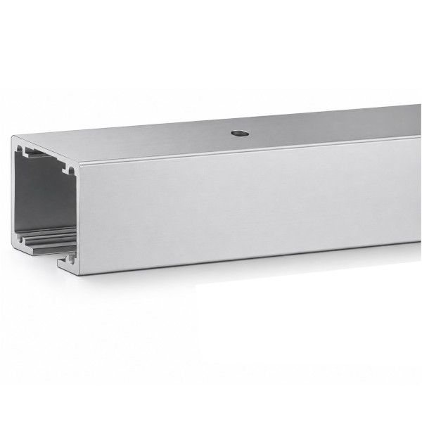 LITE FOLD 100 top track 36x30mm, 2000 mm, aluminium anodised