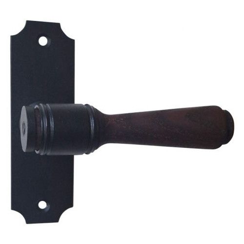 Logu rokturis KURZEMNIEKS, ass 7x40mm, tumšs ozols/krāsots matēti melns