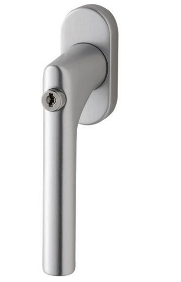 Locking window handle 1010, stainless steel