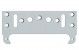 TECTUS TE 240 3D FZ/1 fixing plate, galvanized