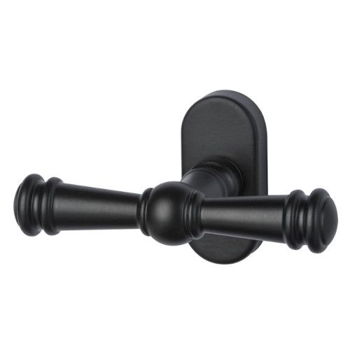 Window handle Mount Everest, 35 mm, brass matt black