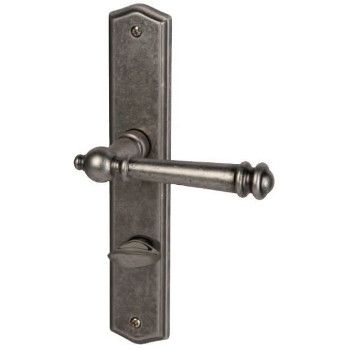 Mount Everest-LS door handle with WC/78 backplates, antik iron AD