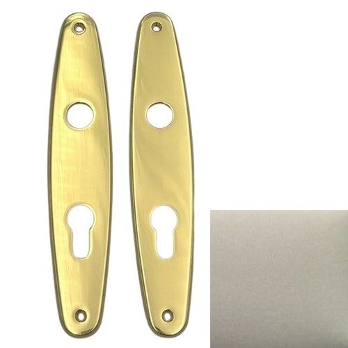 Durvju uzlika PZ/72 mm, matēti niķelēts misiņš