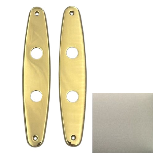 Durvju uzlika WC/78 mm, matēti niķelēts misiņš