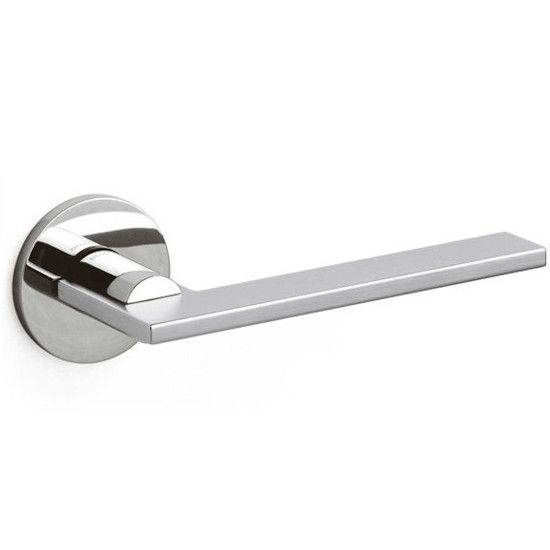 OPEN handle/rose set.BAC, chrome/matt chrome