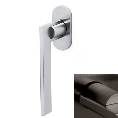 Window handle OPEN K249B, anthracite PVD satin (US)