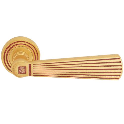 OPERA handle set with roses 112 BAC, french gold