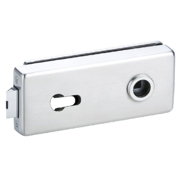 Stikla durvju slēdzene PALMA PZ univ., nerūs.tērauda tonī