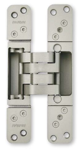 PIVOTA DX 80 3-D ZA slēptā eņģe, matēti niķelēta F2