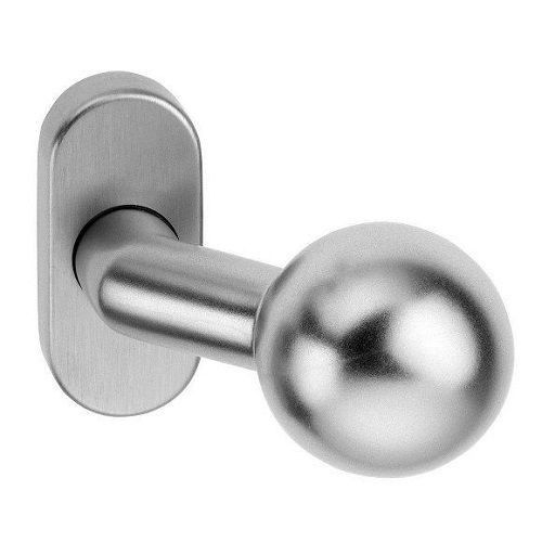 Rokturpoga ARES K4 uz ovālās rozetes, grozāma, 8 mm, nerūs.tērauds