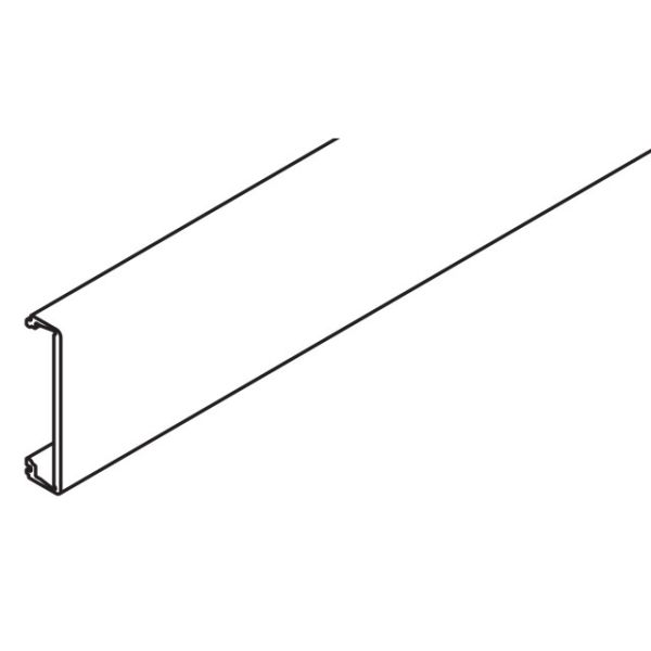 HAWA 60/100 Porta HMD sliedes dekoratīvais nosegvāks, eloksēts alumīnijs,3500mm