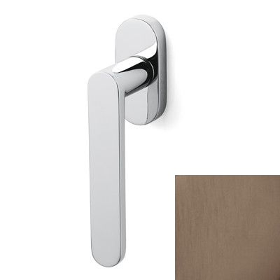 Window handle RADIAL K235, bronze tone PVD satin (DS)