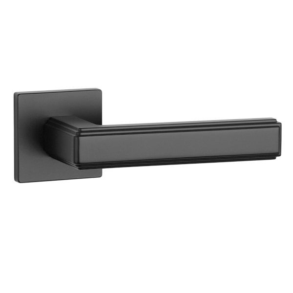 AS RAFLESIA BAC rokturu garnitūra ar kantainām rozetēm, melns