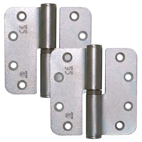 Gultņu eņģes, 89x89 mm, strūklots, cinkots tērauds F1, labās (PĀRIS)