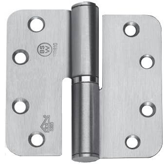 Butt hinge RDBB807 89x89 mm, stainless steel AISI304, LEFT