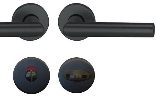 Rokt./rozešu grt. 3108 INDIA WC Klase 3, alumīnijs F14 melns