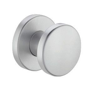 Rokturpoga K7 uz apaļas rozetes, negrozāma, ar nosegtu stiprinājumu no pretējās puses, nerūs.tērauds