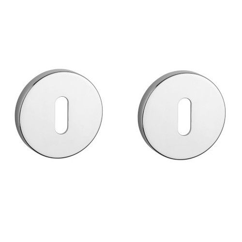 BB apaļas rozetes Ø 52mm, biezums 7mm, pulēti hromēts. APRILE