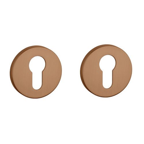 PZ apaļas rozetes Ø 52mm, biezums 7mm, matēts vara tonis PVD. APRILE