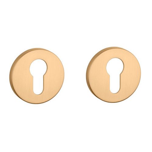 PZ apaļas rozetes Ø 52mm, biezums 7mm, matēti zeltīts. APRILE