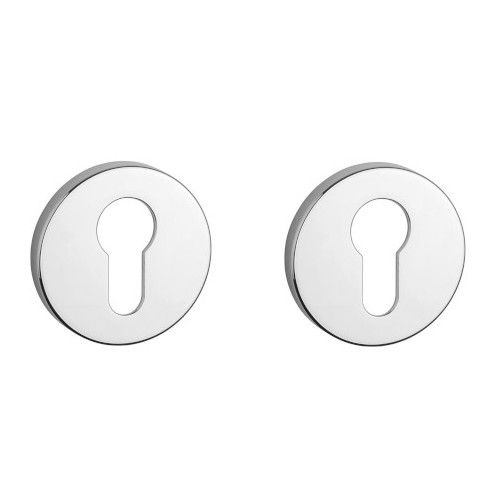 PZ apaļas rozetes Ø 52mm, biezums 7mm, pulēti hromēts. APRILE