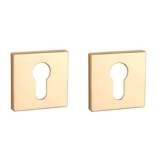 PZ kantainas rozetes 53 x 53mm, biezums 7mm, spīdīgi zeltīts PVD. APRILE