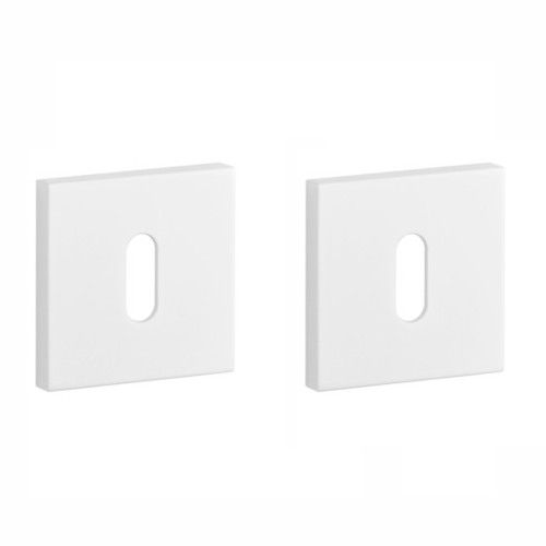 BB kantainas rozetes 53 x 53mm, biezums 7mm, matēts balts. APRILE