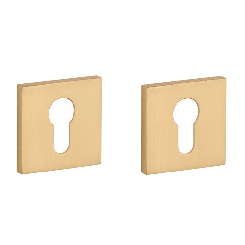 PZ kantainas rozetes 53 x 53mm, biezums 7mm, satinēti zeltīts. APRILE