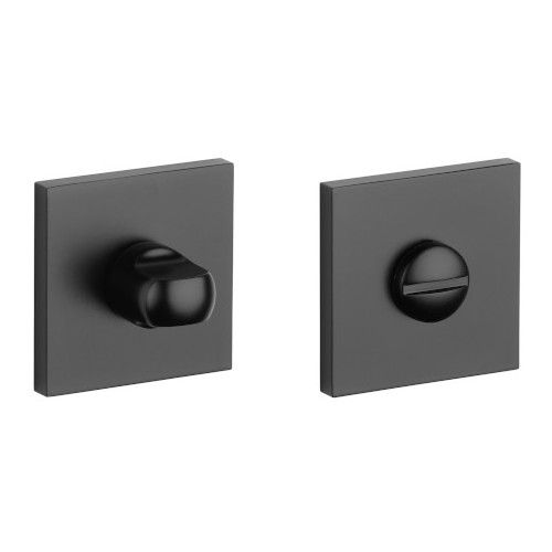 WC aizgrieznis 4x4/6/8mm, kantainas rozetes 53 x 53mm, biezums 7mm, melns. APRILE