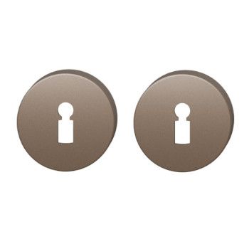 Rozešu pāris BB atslēgas, alumīnijs graudaini matēts vidēji tumšas bronzas tonī S5