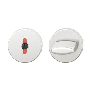 Rozešu pāris WC ar aizgriezni, ar krāsas indikatoru, alumīnijs dabīgā tonī F1