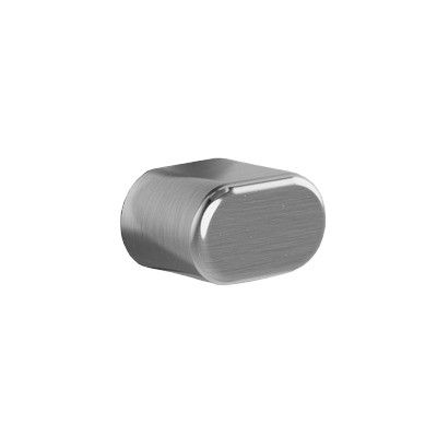 B7 Oval-shaped cylinder knob, satin nickel
