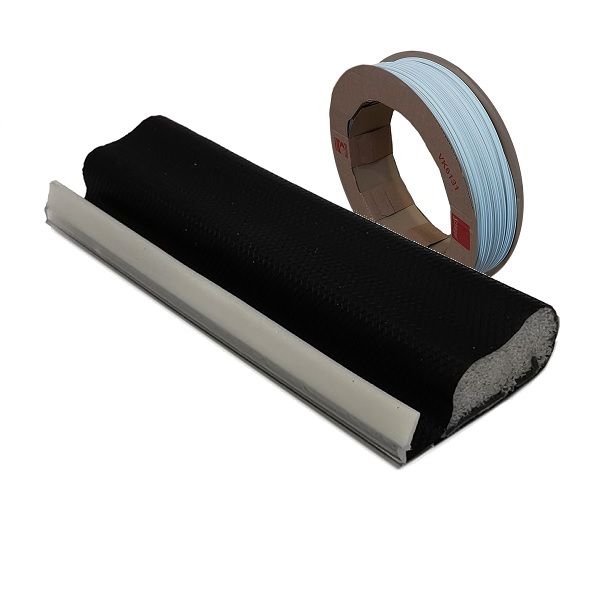 Schlegel blīve QL-3053, melna RAL9005, 7.5x12 - RULLIS (200 m)